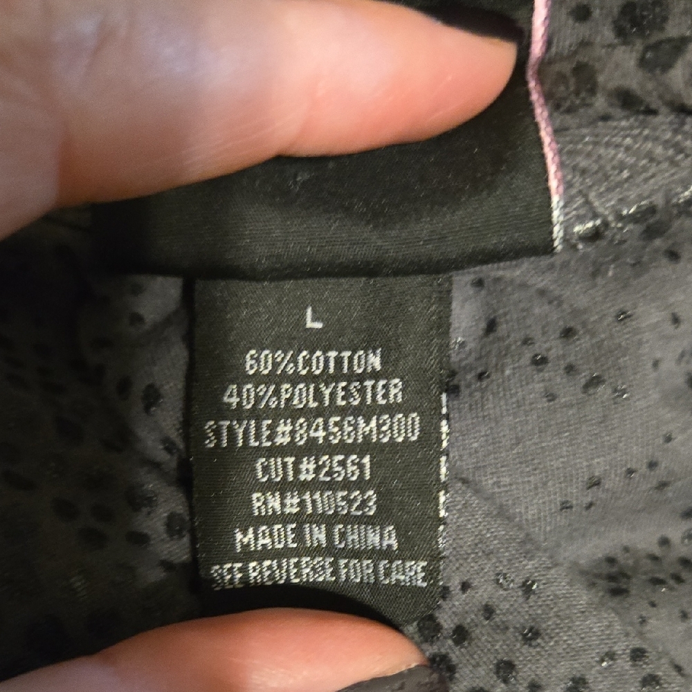 Stylish Black Crocodile Pattern Bomber Jacket - Picture 7 of 7